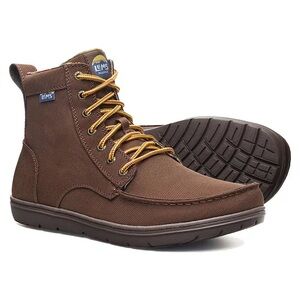 Lems Boulder Vegan Boot Men Women’s 9.5 Brown Outdoor Hiking Camping Gorpcore